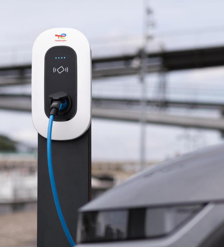 TotalEnergies electric vehicle charging point